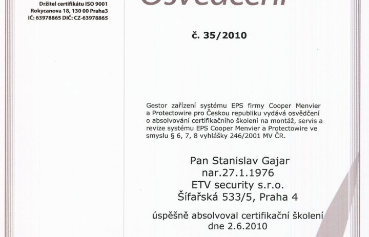  EPS Cooper Menvier a Protectowire - AVALON 