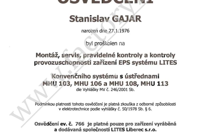  EPS MHU 103, 106, 108, 113 - LITES 