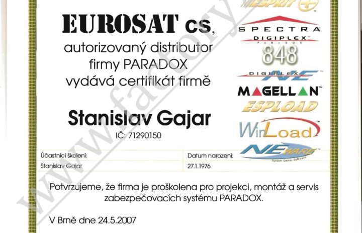  EZS PARADOX - Eurosat 
